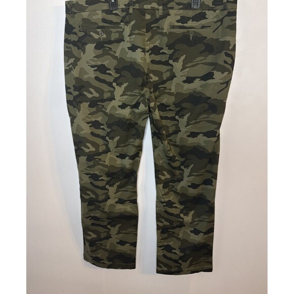 Goodthreads‎ Pants Mens 40W X 29L Olive Green Camouflage Army Cargo Hunting Fish - Picture 9 of 10